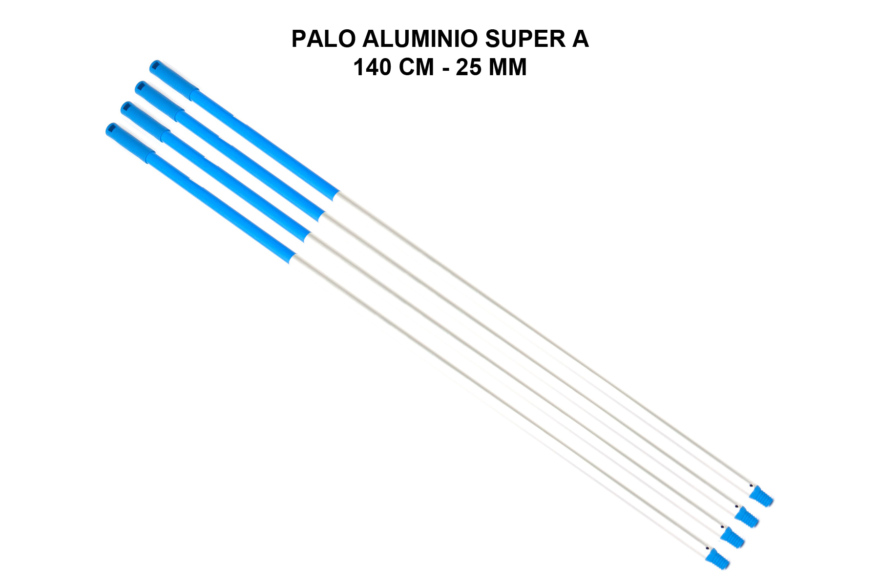PALO ALUMINIO SUPER A 140 CM - 25 MM