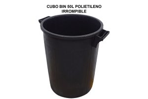 CUBO BIN 50L POLIETILENO IRROMPIBLE