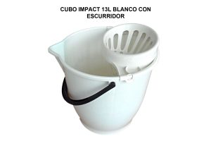 CUBO 13L IMPACT PROF. BLANCO C/ESC. BLANCO