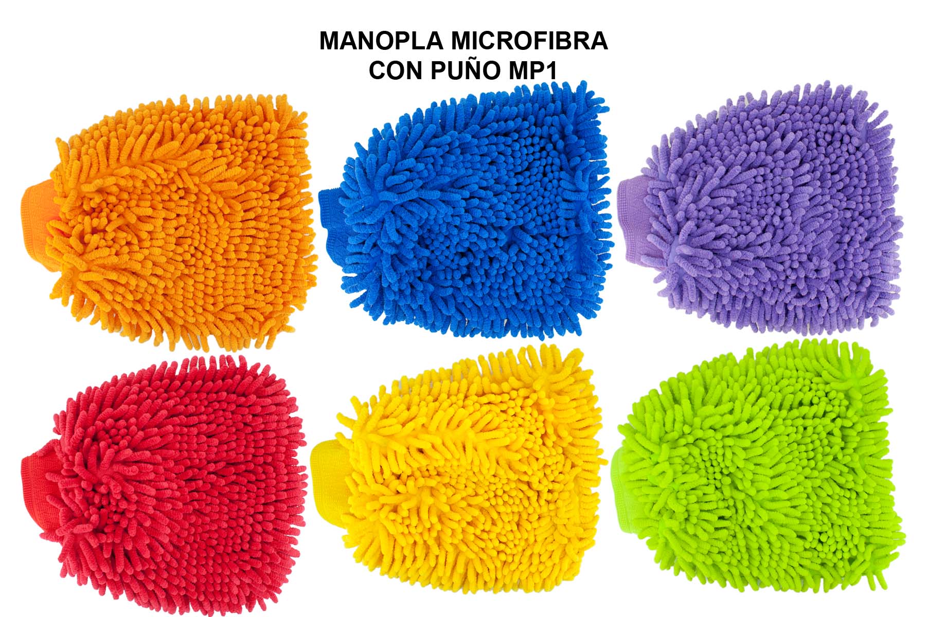 MANOPLA MICROFIBRA CON PUÑO MP1