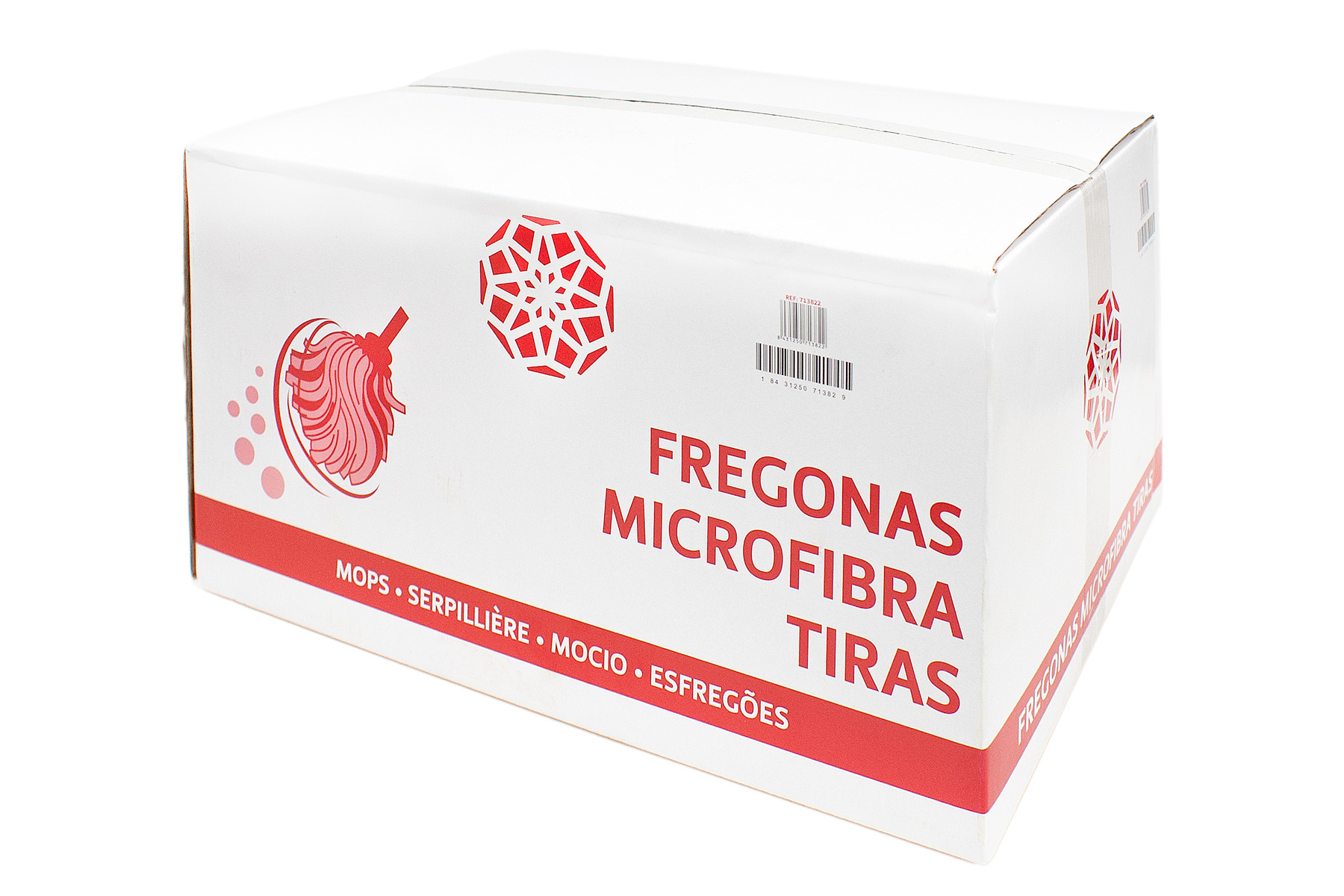 FREGONA MICROFIBRA TIRAS FUCSIA ANONIMA TECK